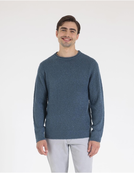 Bouclé effect pullover