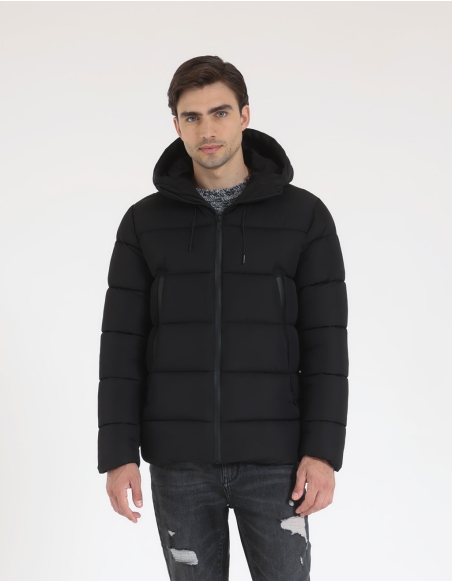 HOODED DOWN JACKET