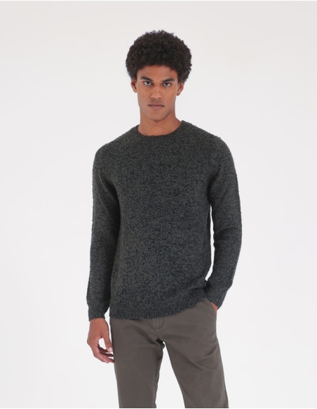 Bouclé effect pullover