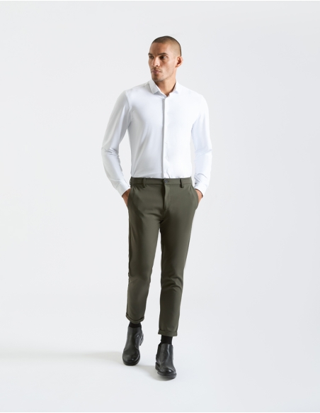 Nylon chino pants