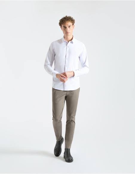 Pantaloni chino  in cotone