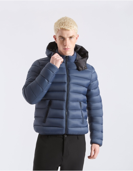 Padded jacket with hood