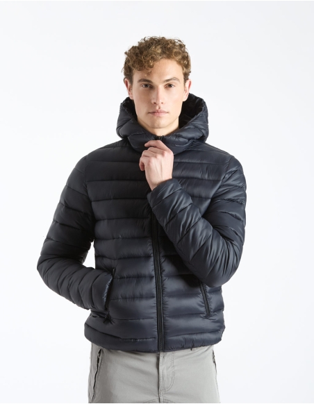 Padded jacket with hood