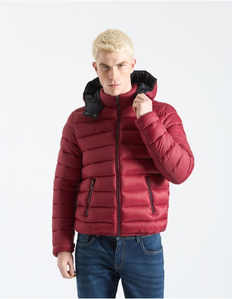 Padded jacket with hood