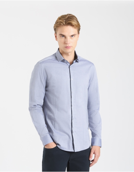 Camicia basic in cotone