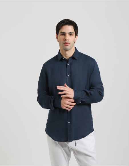 100% linen shirt