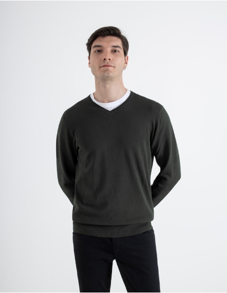 V-NECK JUMPER