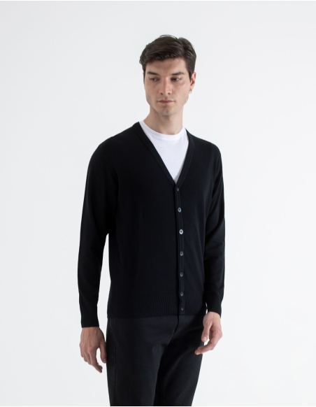 Men's basic cardigan